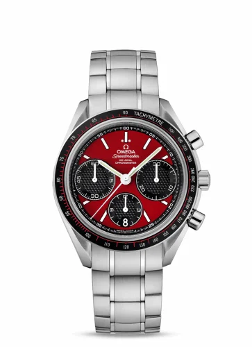 Omega Speedmaster Racing Co-Axial Chronograph Stianless Steel / Red / Bracelet 326.30.40.50.11.001 (32630405011001)